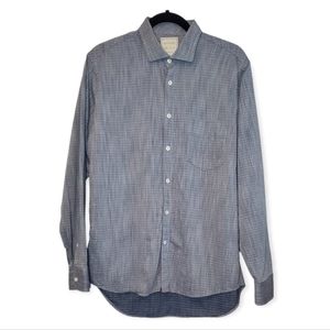 Billy Reid Plaid Button Down Shirt